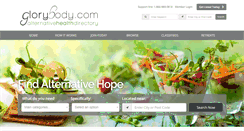 Desktop Screenshot of glorybody.com